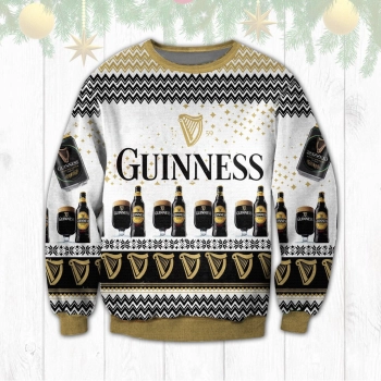 Guinness Black Beer Ugly Christmas Sweater Tshirt Hoodie Apparel,Christmas Ugly Sweater