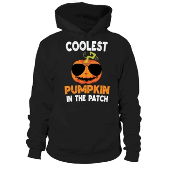 Coolest Pumpkin In The Patch Halloween Hoodies