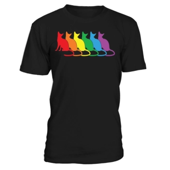 Cat LGBT Kawaii Cats Rainbow