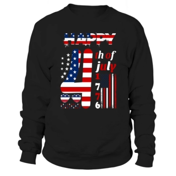 Happy 4th July 1776 Sweatshirt