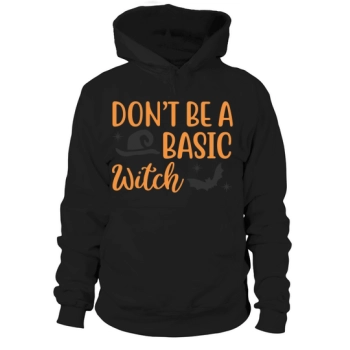 Dont Be A Basic Witch Halloween, Tank Hoodies