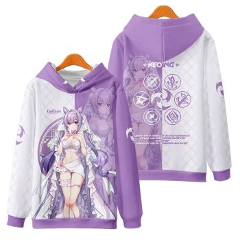 Chic Genshin Impact Keqing Hoodie