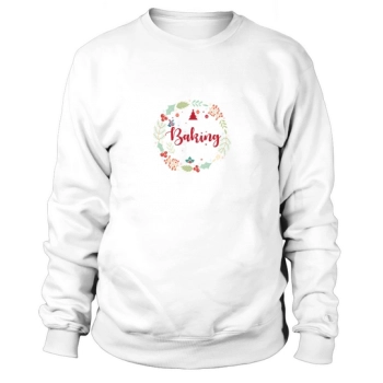 Cookie Baking Crew Happy Christmas Sweatshirt