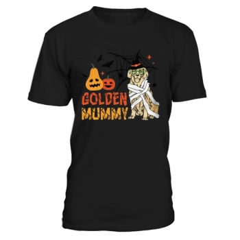 Golden Mummy Retriever Halloween