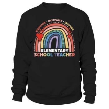 Educate Motivate Inspire Elementary School Sweatshirt