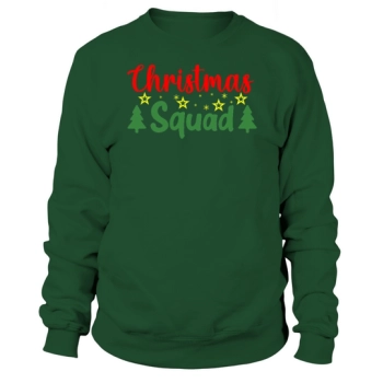 Christmas Squad Family Christmas Outfit Gift Christmas Sweatshirt