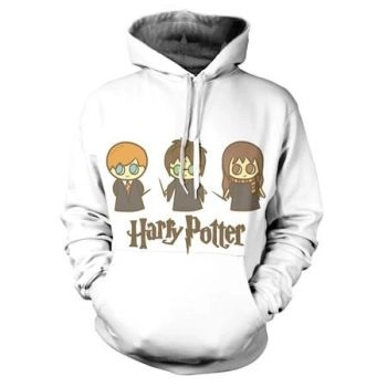 Harry Potter Hoodie—— Unisex 3D Print Cartoon Figure Hoodie