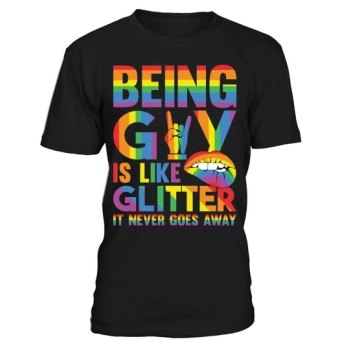 Being gay is like glitter, it never goes away.