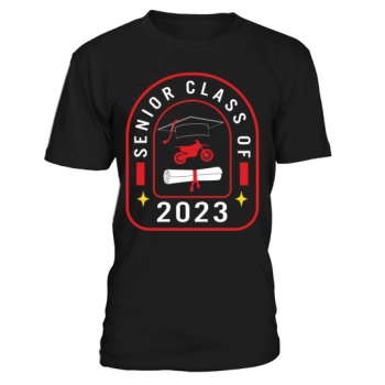 Class Of 2023 Senior Motocross Graduation Gift T