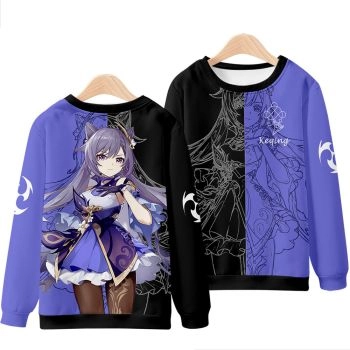 Beautiful Genshin Impact Keqing Sweatshirt 