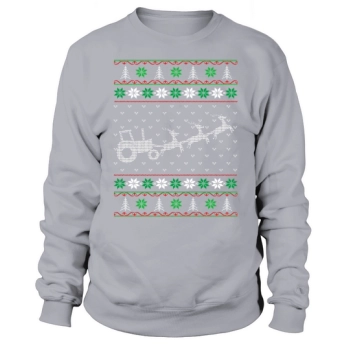 Farm Truck Ugly Christmas Sweatshirt