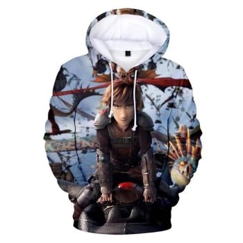 How To Train Your Dragon Hoodies &#8211; 3D Print Hooded Jacket