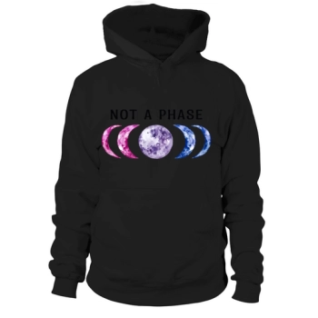 Bi Pride Not A Phase Bisexual LGBT Pride Hoodies