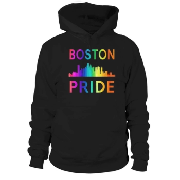 Boston Pride Month LGBTQ Awareness Gift Design Hoodies