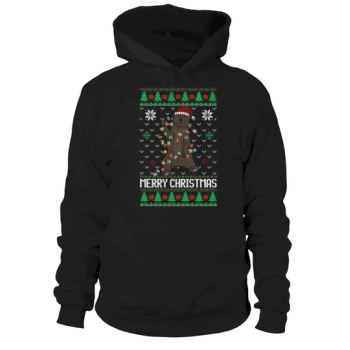 Merry Christmas Bear Ugly Hoodies