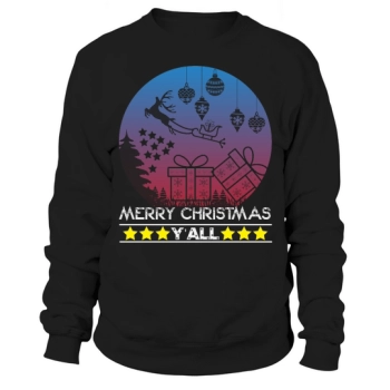 Merry Christmas Yall Christmas Sweatshirt