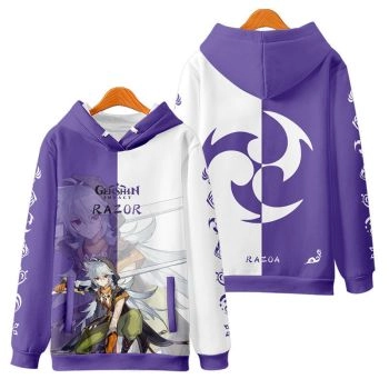 Charming Genshin Impact Razor Anime Hoodie