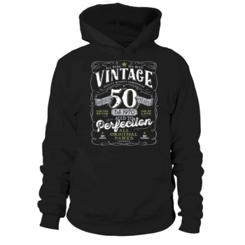 Vintage 50th Birthday Hoodies