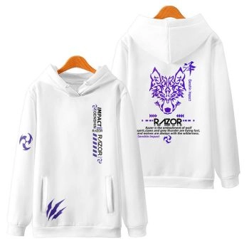 Trendy Genshin Impact Razor Anime Hoodie