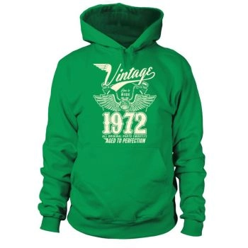 Vintage 1972 - 50 years old - 50th birthday gift Hoodies