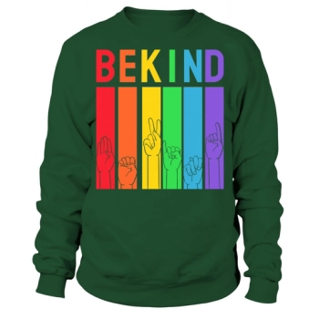 BE KIND Hand Sign Language Sweatshirt