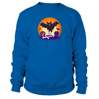 Halloween Creepy Scary Ba Sweatshirt