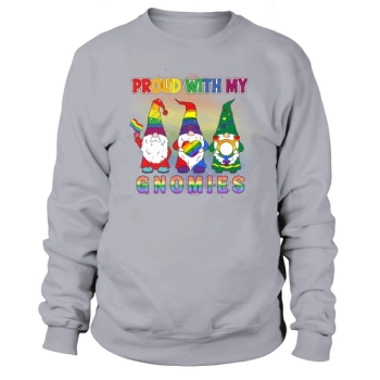 Proud With My Gnomies LGBT Q Gnomes Hoodie