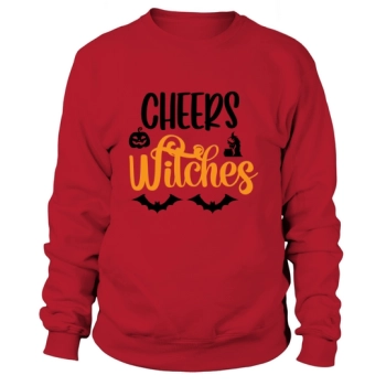 Halloween Cheers Witches Halloween Costume Witch Sweatshirt