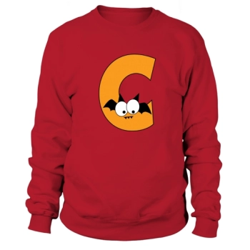 Halloween Alphabet Clipart C Sweatshirt