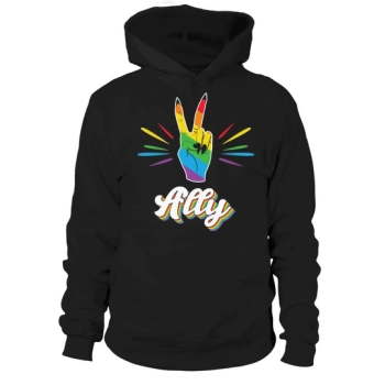 LGBT Friends ALLY Hoodies