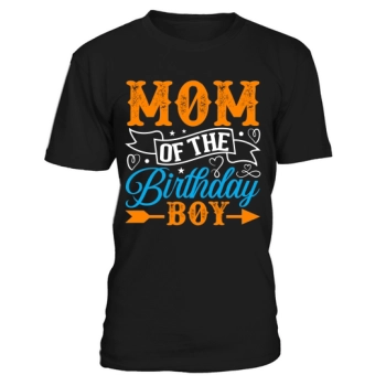 The birthday boy's mother