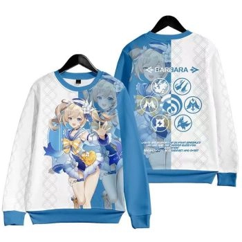 Leisure Genshin Impact Barbara The Anime Sweatshirt