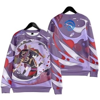 Unique Genshin Impact Scaramouche Anime Sweatershirt