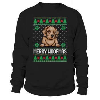 Merry Woofmas Ugly Christmas Sweatshirt