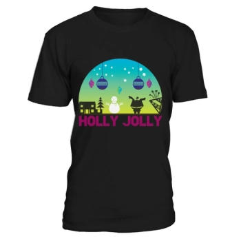 Jolly shirt cute holly jolly christmas party tee shirt