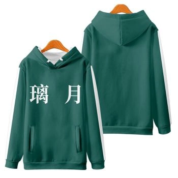 College Style Genshin Impact Anime Game Liyue Hoodie