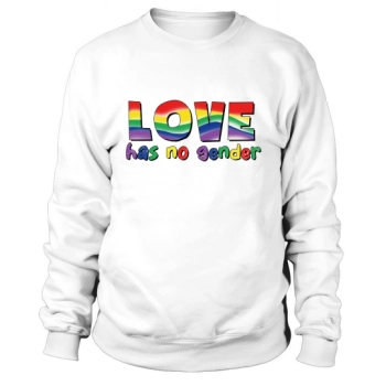 Love Has No Gender LGBT Pride Sweatshirt
