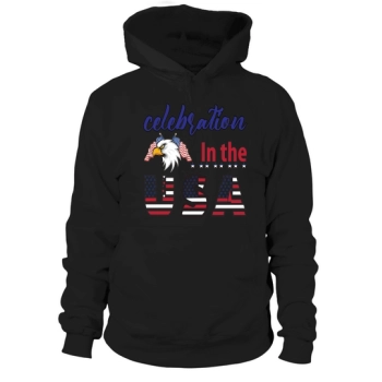 Celebrate In The USA Hoodies