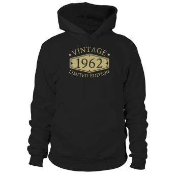 60th Birthday 60 Years Born in 1962 Hoodies