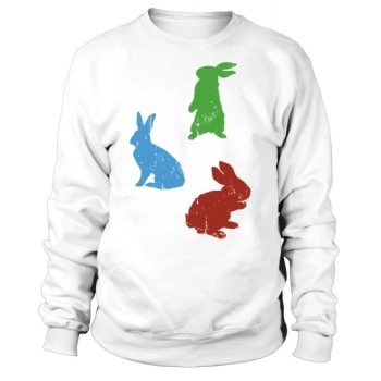 Easter Bunnies Bunny Friends Easter Bunny Sweatshirt