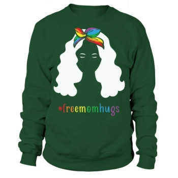 Free Mom Hugs LGBT Pride Sweatshirt