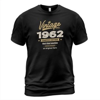 Vintage Born in 1962 - 60th Birthday Retro Classic