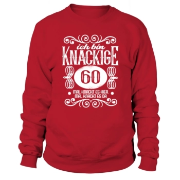 60th Birthday Gifts Women German Sweatshirt