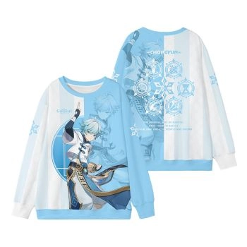Classic Genshin Impact Chongyun Anime Sweatershirt