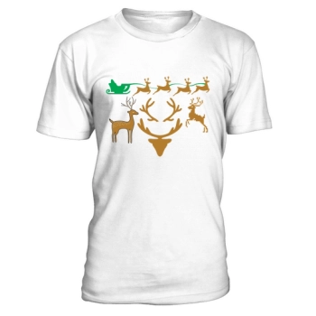 Christmas Deer Icon Christmas Shirt