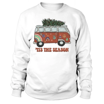 Hippie Christmas Its The Season Sweatshirt