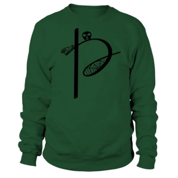 Halloween Alphabet Clipart P Sweatshirt