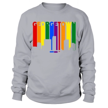 Georgetown Capital Country Lgbt Pride Rainbow Sweatshirt