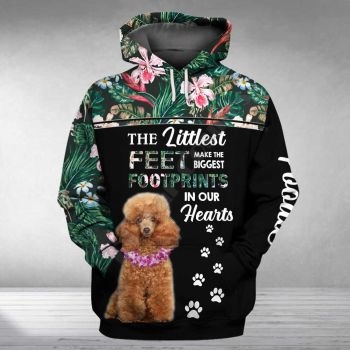 Street Black Dog Pattern Animals Hoodie