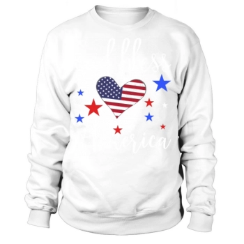 God Bless America 4th of July Sweatshirt